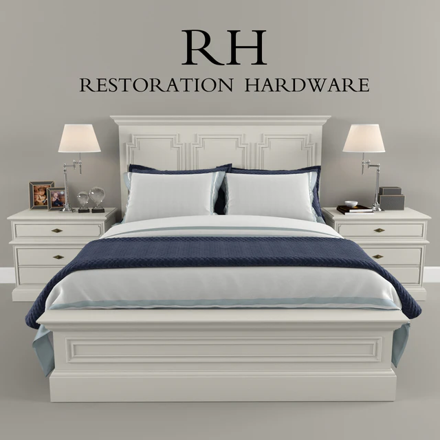 Restoration Hardware Panel Montpellier bed — Скачать