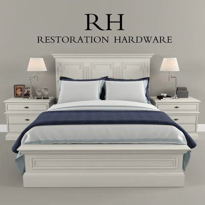 Restoration Hardware Panel Montpellier bed — Вид 1