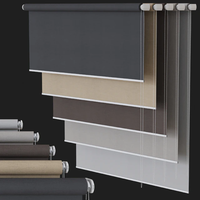 Roller blinds set №2 — Descargar