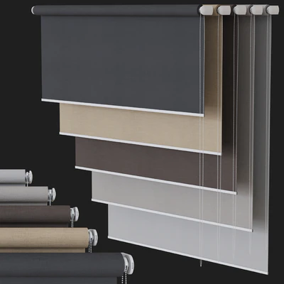 Roller blinds set №2 — Ver 1