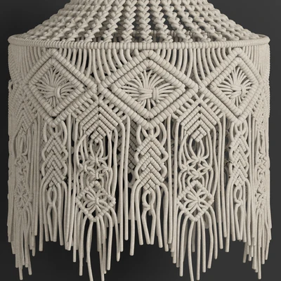 macrame chandelier 07 — Ver 2