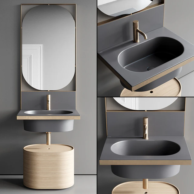 Ceramica Cielo Elle Vanity Unit Set 2 — Descargar