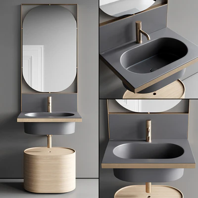 Ceramica Cielo Elle Vanity Unit Set 2 — Ver 1