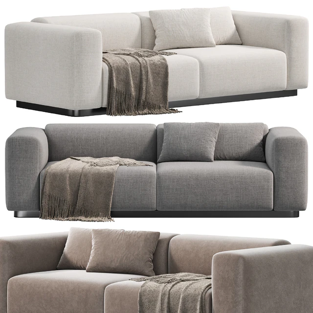 Soft Modular Sofa by Vitra, диваны — Скачать