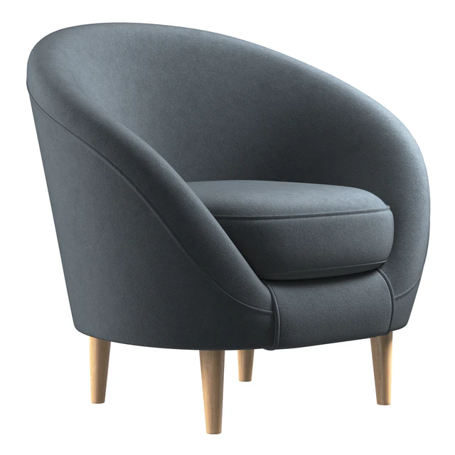 Armchair Volsey Happy Grafit — Descargar