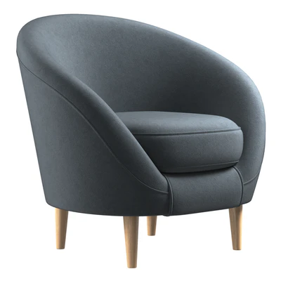 Armchair Volsey Happy Grafit — Ver 1