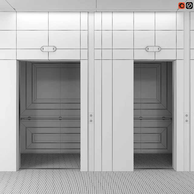 Elevator with interior 1 — Скачать