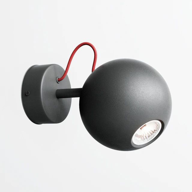 Cет из светильников NOWODVORSKI BUBBLE BLACK/RED — Скачать