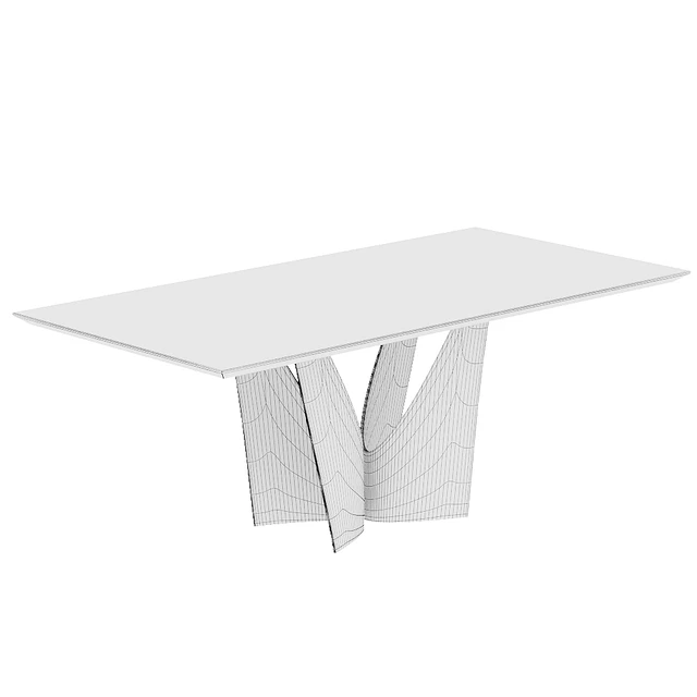Dining table rectangular gray garda decor — Descargar