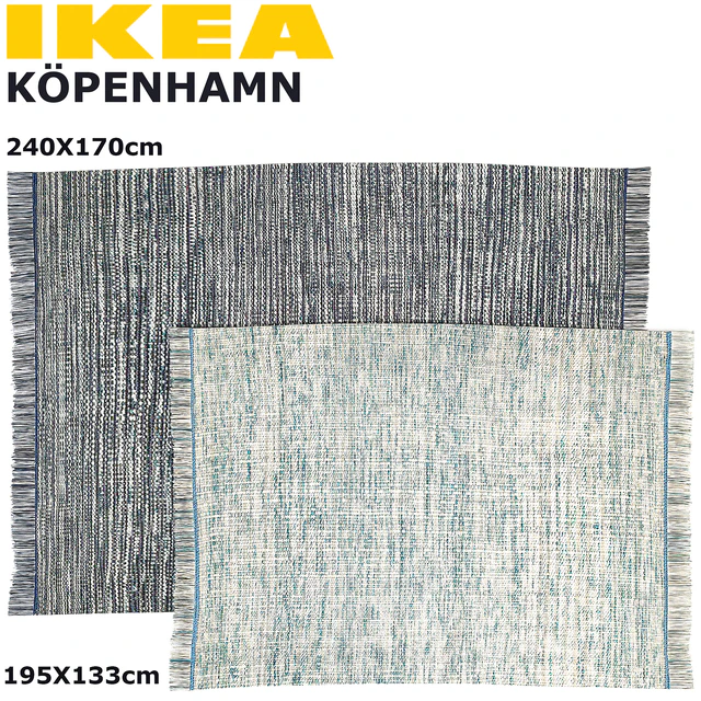 IKEA KOPENHAMN (КОПЕНГАГЕН) RUG SET — Скачать