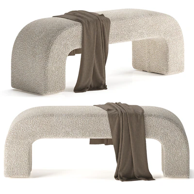 Bernard Boucle Bench Seat — Вид 1