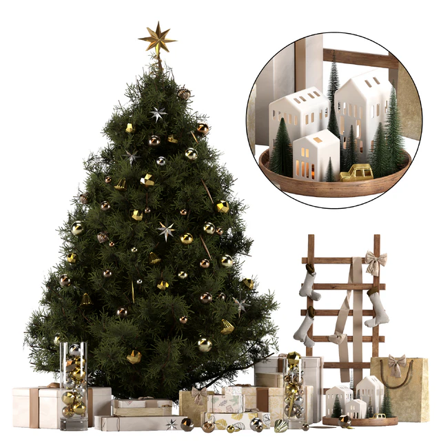 christmas decoration set 02 — Скачать