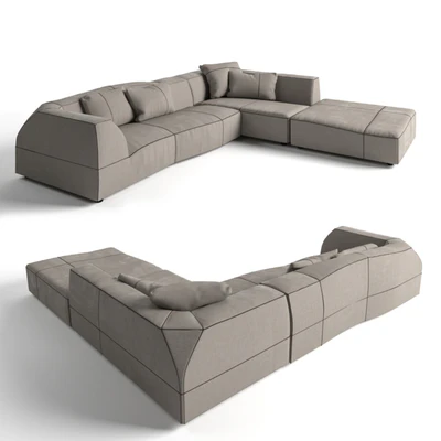 B @ B Italia Bend sofa — descargar