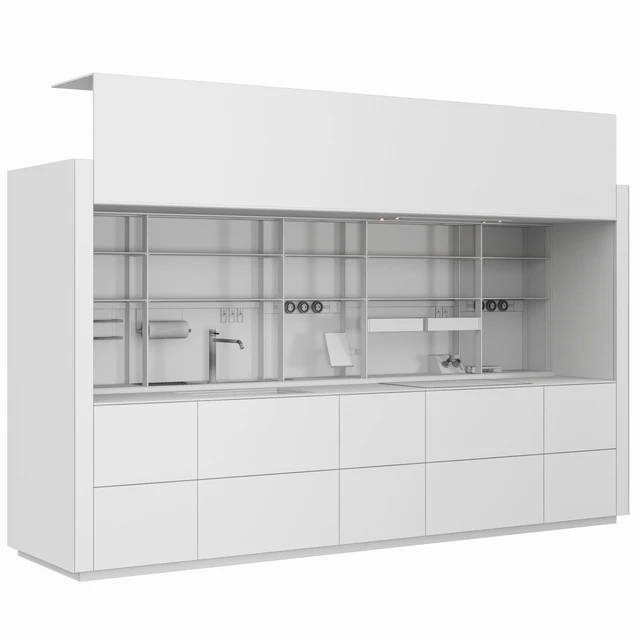 Итальянская кухня Valcucine Logica Celata — Скачать
