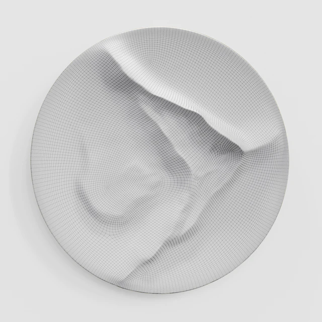 Round wall panel  FROM A MOUNTAIN STREAM Metal — Скачать