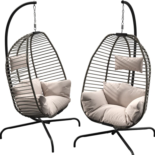 Hanging chair with frame — Download