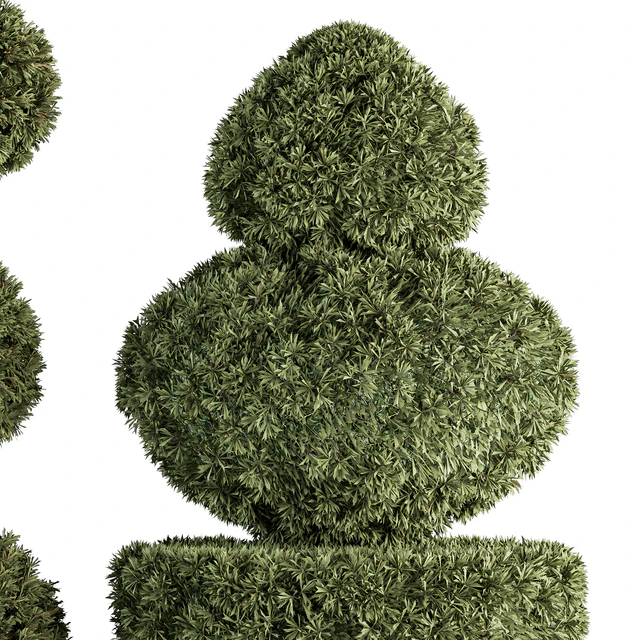 Topiary shape Bush - Bush Set 65 — Скачать