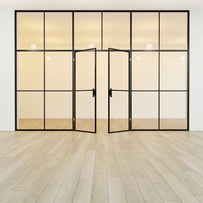 Glass partition. Door. 41 — Ver 2