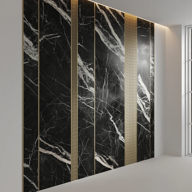 Marquina Black + Gravity Wave Porcelanosa — Скачать