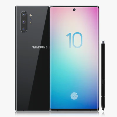 Samsung Galaxy Note 10 PLUS Black — Ver 1