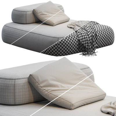 Bubble Rock sofa by Living Divani — Ver 5