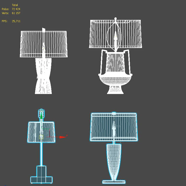 Arteriors 4 table lamps — Descargar