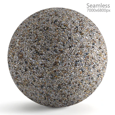 Seamless pebble material 7k — View 1