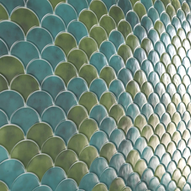 Radial Fish Scale Tiles — Descargar
