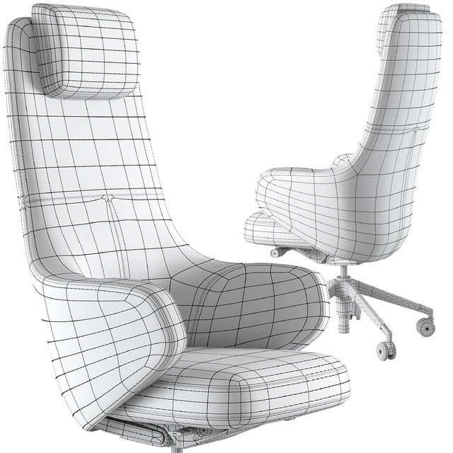 Office chair Vitra Grand — Descargar