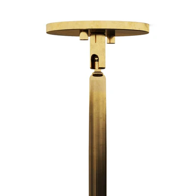 CB2 Phoebe Polished Brass Chandelier — скачать