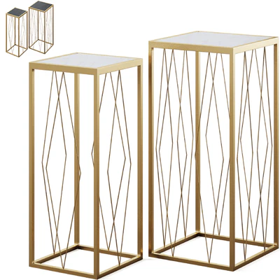 Console with marble top by GLASAR — Ver 1