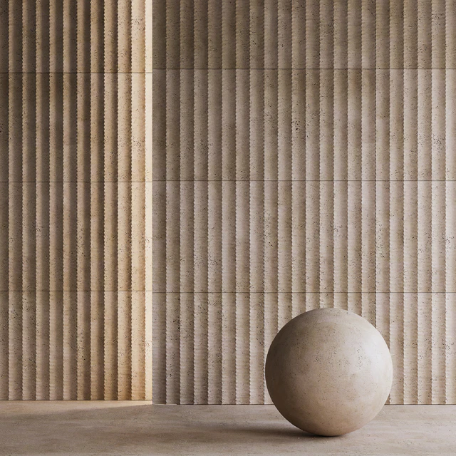 3D Wall Panel Tratto de Lithos Design — Descargar