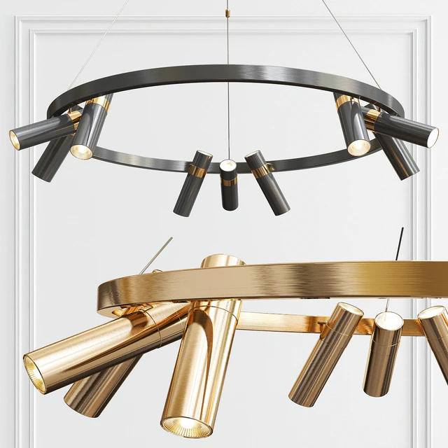 Spoor Led Ring Chandelier — Descargar