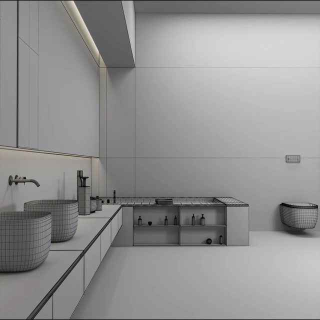 Bathroom furniture set Piana 2 — Descargar