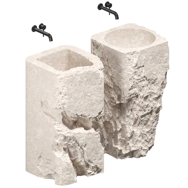 stone wash basin set6 — Download