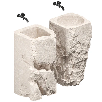 stone wash basin set6 — View 2
