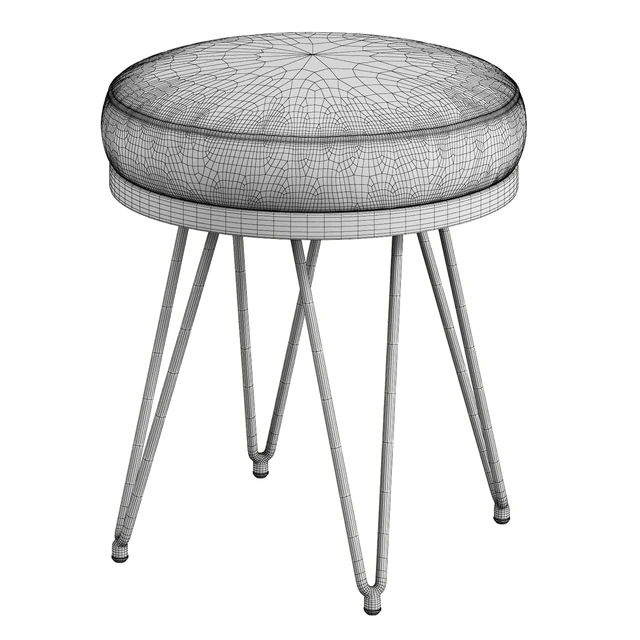 Safavieh / Jenine Faux Ostrich Round Bench — Descargar
