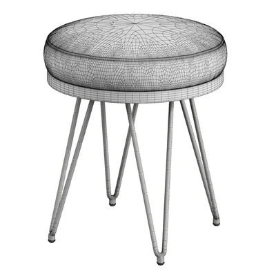 Safavieh / Jenine Faux Ostrich Round Bench — Ver 2