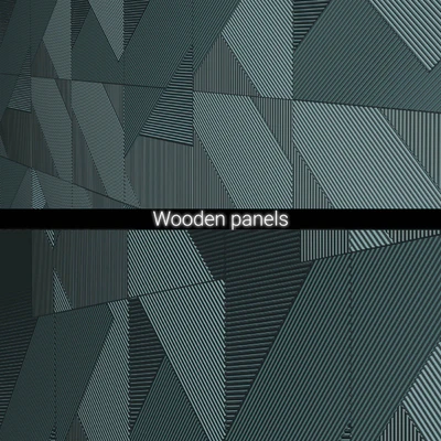3D panels Emmemobili STRIPES BOISERIE — Ver 2