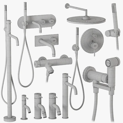 Nobili Live Showers and faucets set — Ver 2
