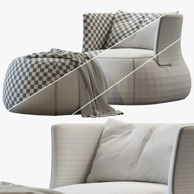 Fat-sofa armchair by B&b Italia — Descargar