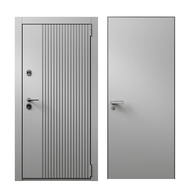 Entrance door and concealed door — Descargar