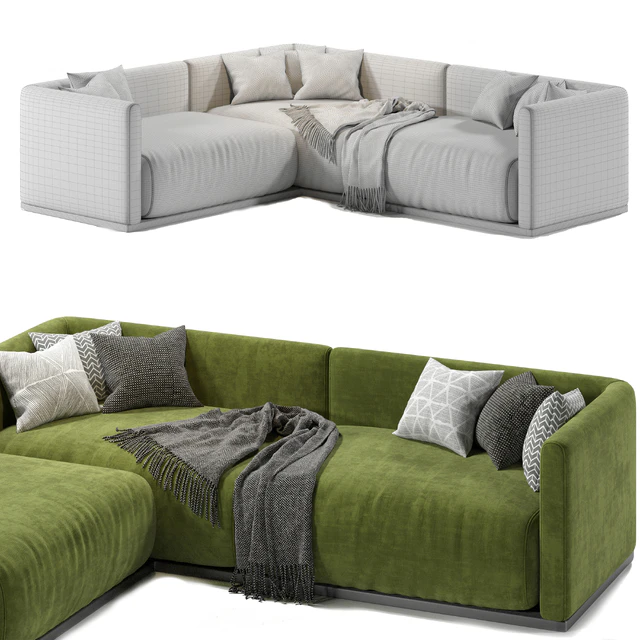 Lario Flexform L Shaped sofa — Descargar