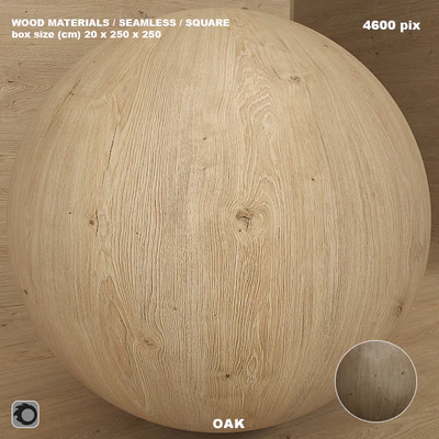 Wood / oak material (seamless) - set 73 — Ver 1