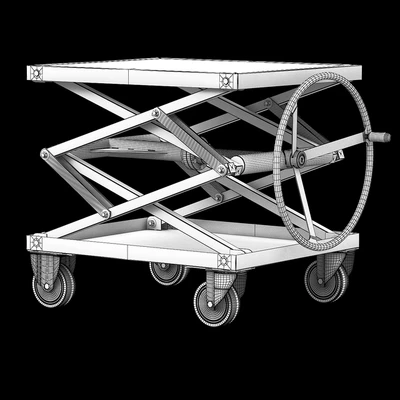 NDUSTRIAL SCISSOR LIFT IRON — Вид 2