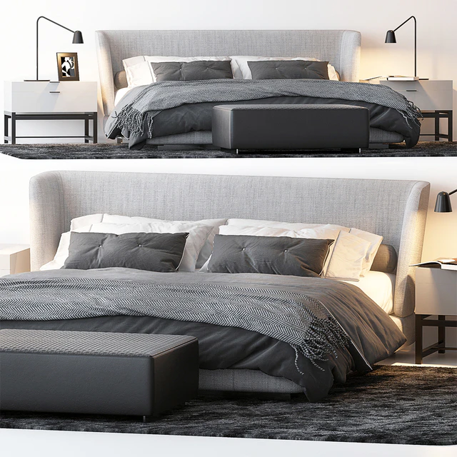 BED BY MINOTTI 6 — Descargar