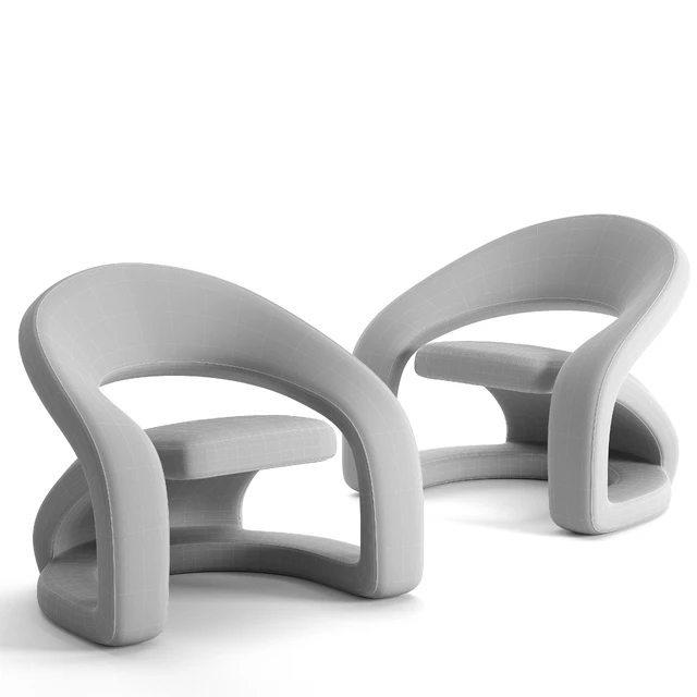 Кресло Jaymar Cantilevered Pop Art Chair — Скачать