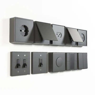 Jung LS 990 outlet & electric switches — Ver 3
