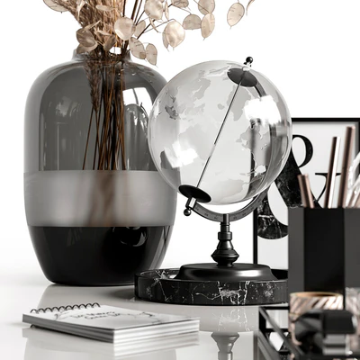 Decorative set in black colors — Вид 2