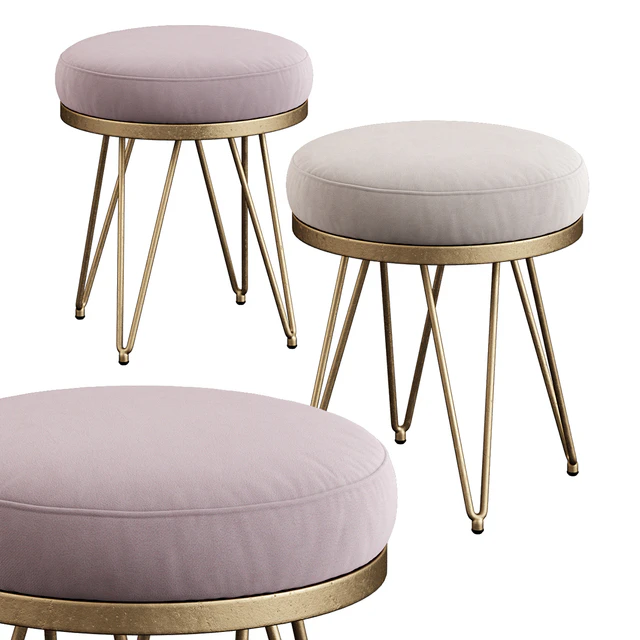Safavieh / Jenine Faux Ostrich Round Bench — Descargar